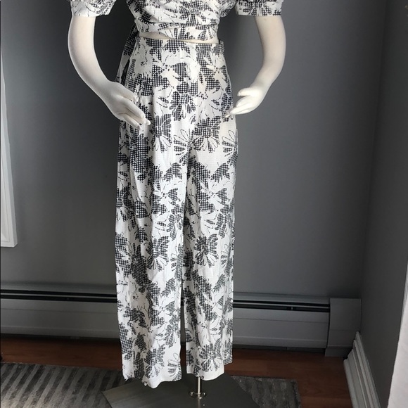 NWOT Free People print two piece pant set - Picture 3 of 8